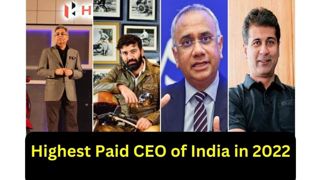 Highest paid CEO in India in 2022